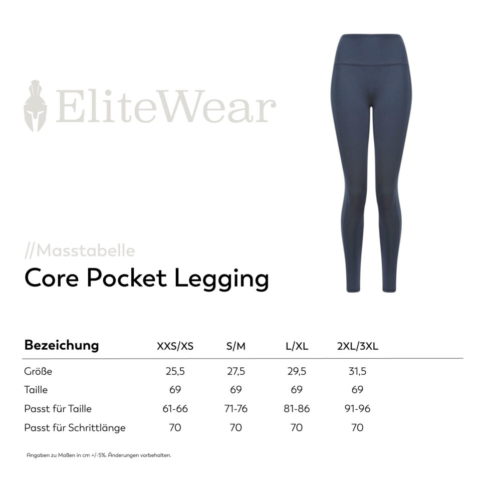 Elitewear Stealth Pocket Legging – Bild 4